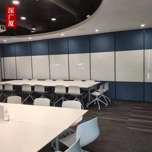 酒店活动隔断饭店包厢隔断屏风折叠趟门办公室可移动隔断墙包安装