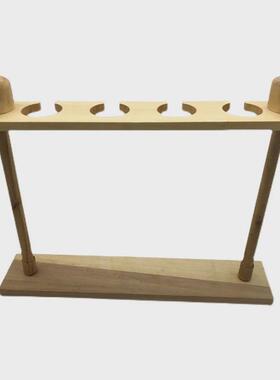 有机玻璃/木质/铁质分液漏斗架125/250/500ml2孔4孔实验用架子