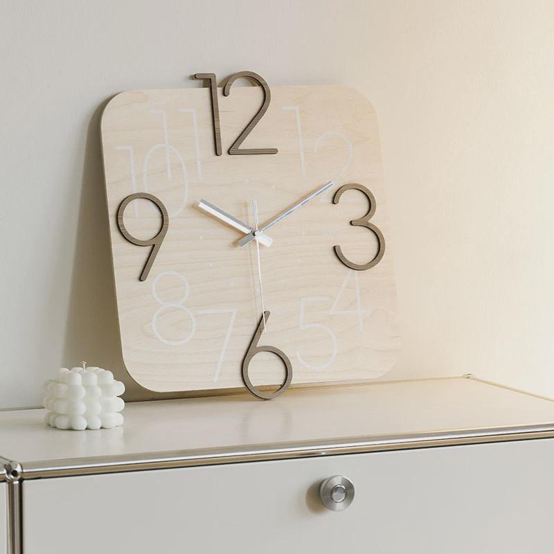 热销wozoom屋准现代简约钟表挂钟客厅大气装饰墙创意时钟餐厅家用