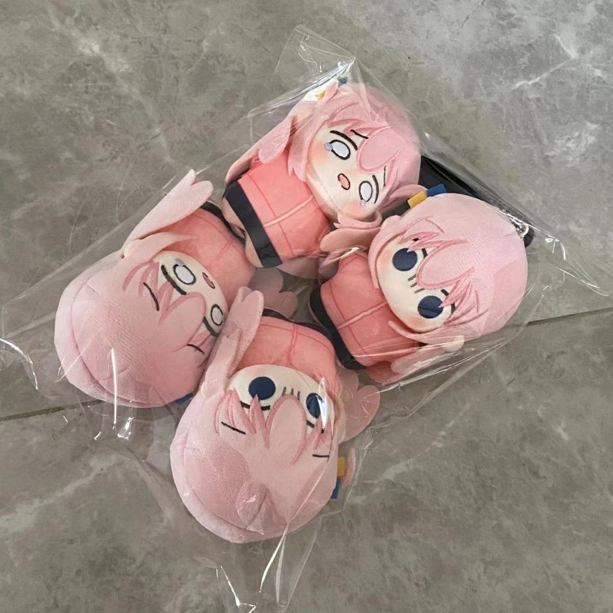 孤独摇滚波奇酱后藤一里10CM印花海星体超萌爆款便宜娃娃背包挂件