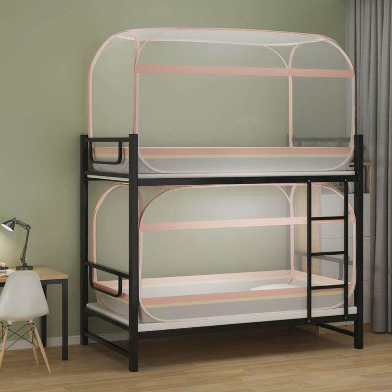 蒙古包蚊帐加密全底学生宿舍回字底1.5米1.8双人免安装可折叠家用