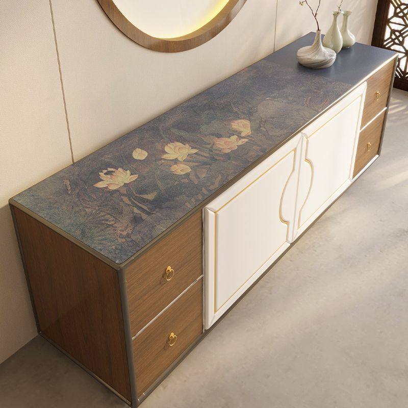 中式电视柜桌布盖布防水防油免洗皮革桌垫鞋柜垫子台面胶垫防尘垫,居家布艺,桌布,淘宝优惠券,粉丝福利购,淘宝优惠卷