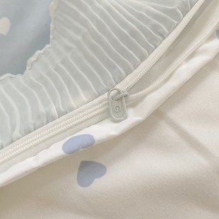 1vprins人公主水洗棉被套单件150x200夏季薄款儿童单双风被罩200x