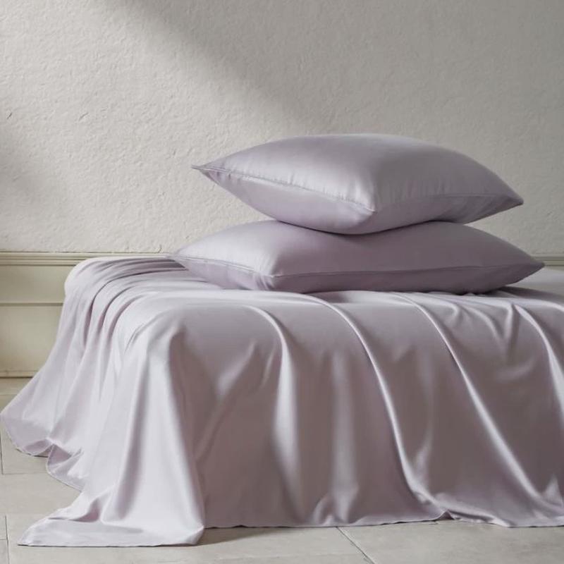 秋冬季床单60s天丝棉磨毛高端床罩加厚纯色全棉双人宿舍床笠单件