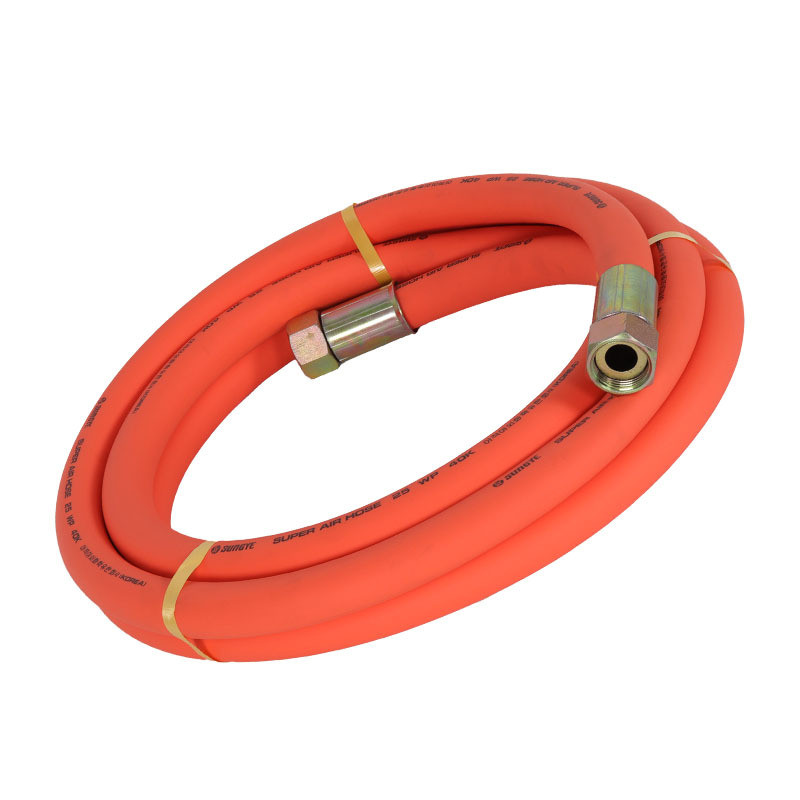 尚野喷涂管橡胶韩式编织特制高压柔软耐磨真石漆专用管