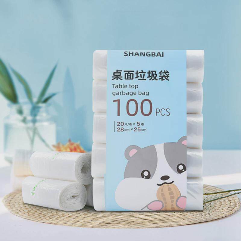 td61桌面中式2024新款垃圾桶家用简约可爱迷你小桶宿舍办公室收纳