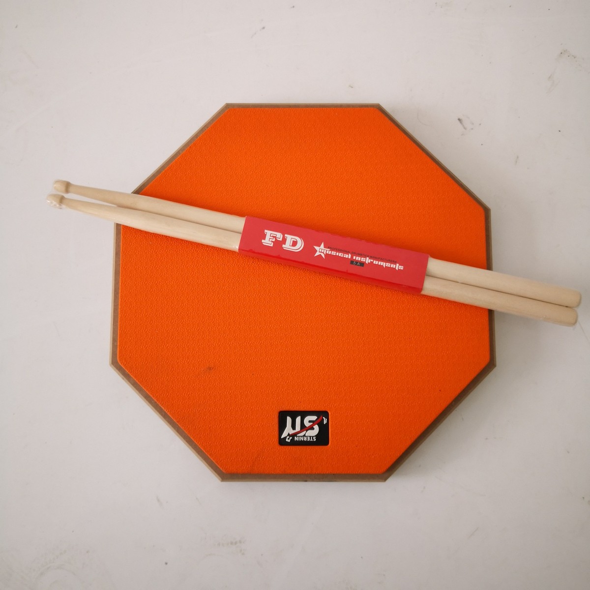 12寸哑鼓练习套装架子鼓哑鼓垫垫垫鼓静音初学入门哑鼓板练习套装