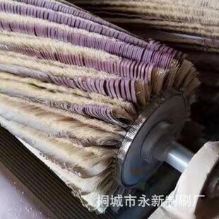 厂家直供抛光打磨剑麻砂光机抛光毛刷辊毛刷辊毛刷滚砂布条刷