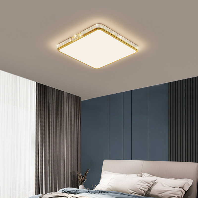 热销全铜吸顶灯2023新款家用客厅灯轻奢简约现代全屋卧室灯具套餐