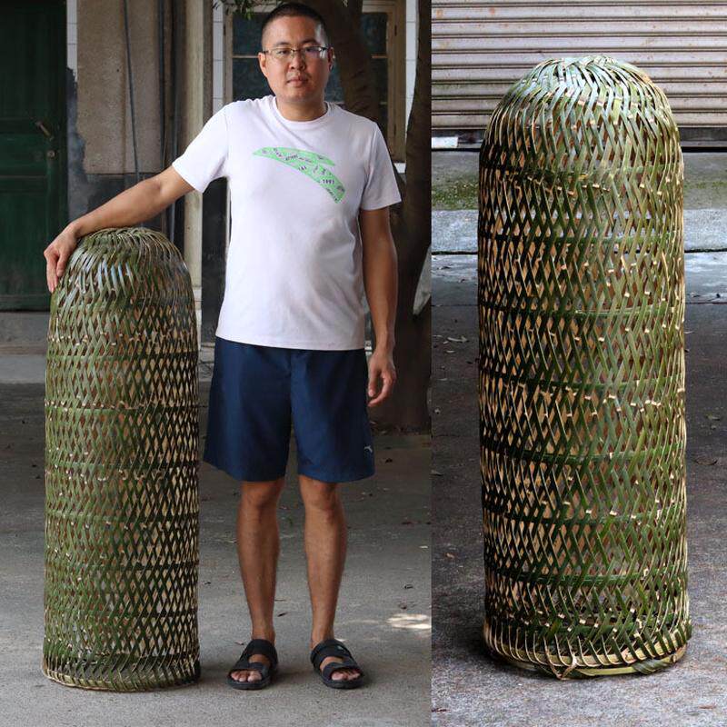 RI0T竹编炕衣架竹灯罩加厚竹筐烘衣篓竹笼火罩电暖炉冬季取暖器烤