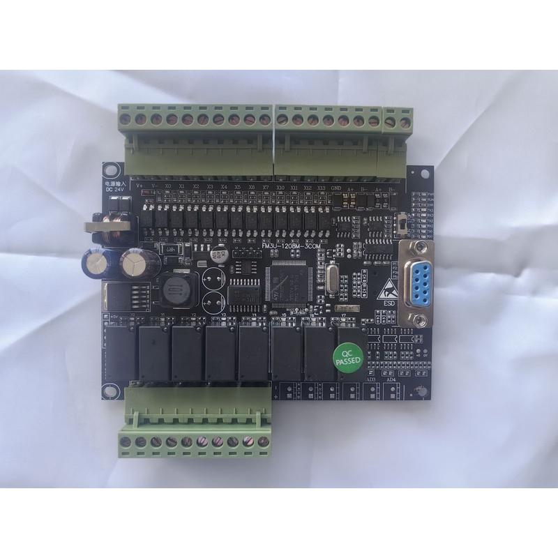 Fx3u-20 PLC Stm32f407vet6 控制板 带导轨安培盒可编程