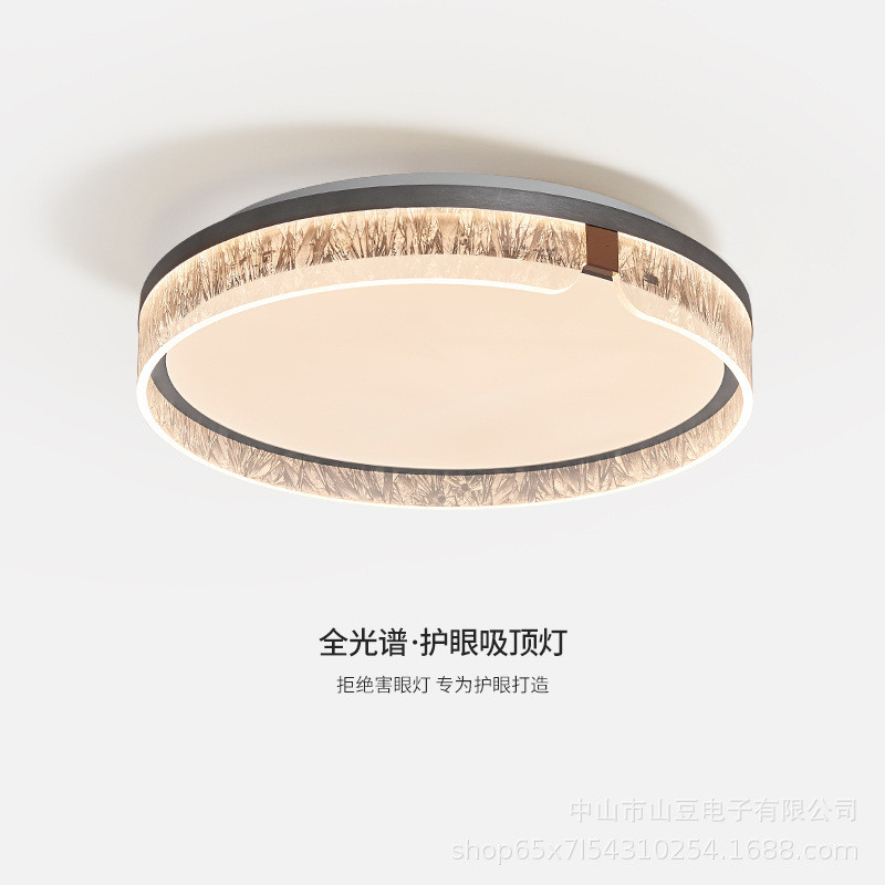 现代简约客厅吸顶灯新款意式轻奢极简设计师大气护眼高级大厅灯具