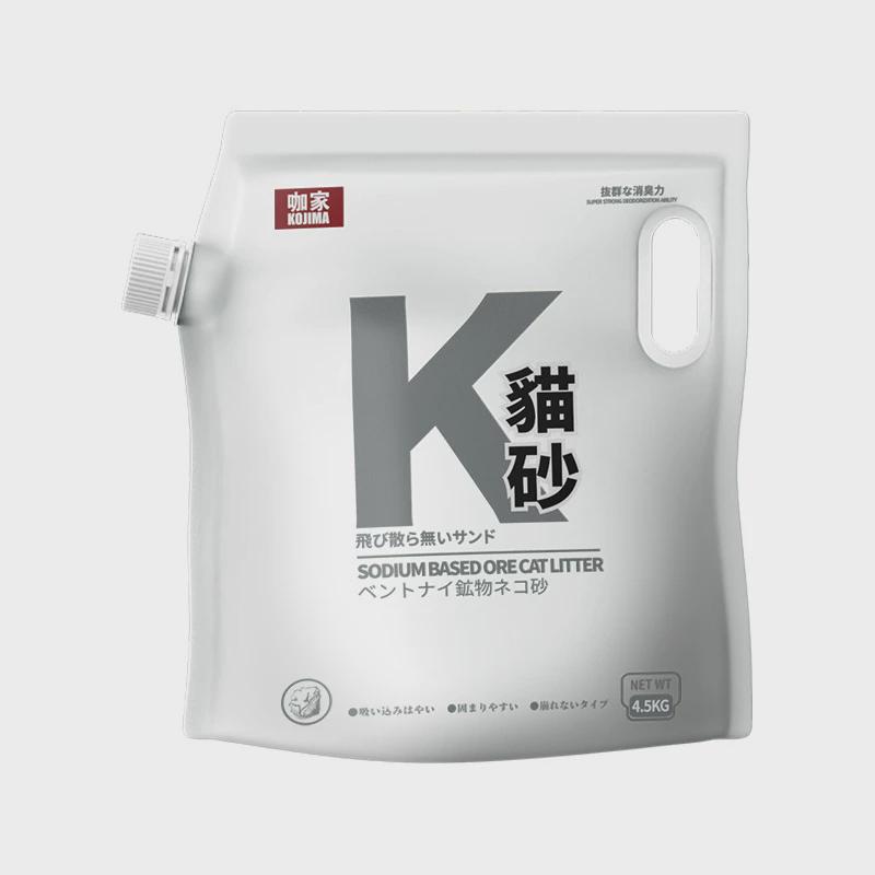 【线下款】kojima咖家矿石猫砂钠基矿砂膨润土除臭低尘结团4.5kg