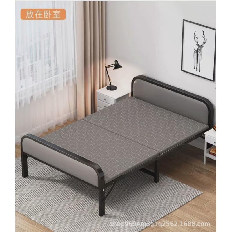 床家用宿舍出租房午睡简易午休陪护加折叠床单人硬板小铁床