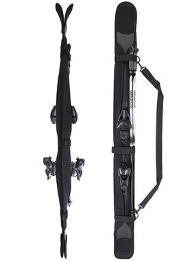 日本滑雪双板饺子皮便携弹力单肩背带保护板刃套防划防锈