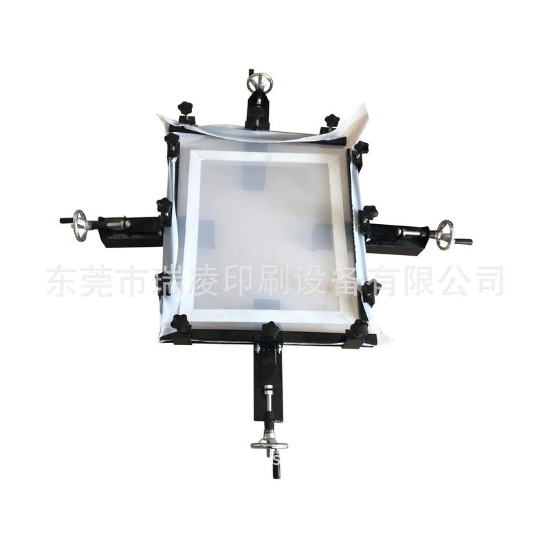 瑞凌手动丝印拉网机绷网机丝印网框拉网机小型手动拉网60*60cm