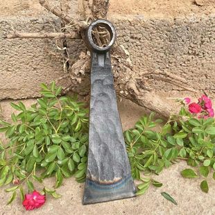 手工锻打汽车连杆加厚锄头镐头镢头农具树根刨树坑挖笋园艺五金工