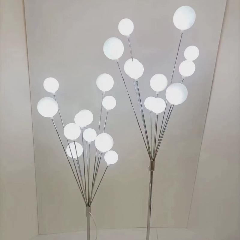 婚庆道具路引灯t台摆件铁艺电镀1.5米发光幸福果树舞台婚礼布置