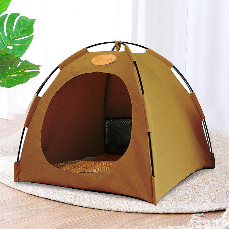 帐篷猫窝四季通用夏季凉窝夏天大全半封闭式宠物狗窝猫咪用品大号