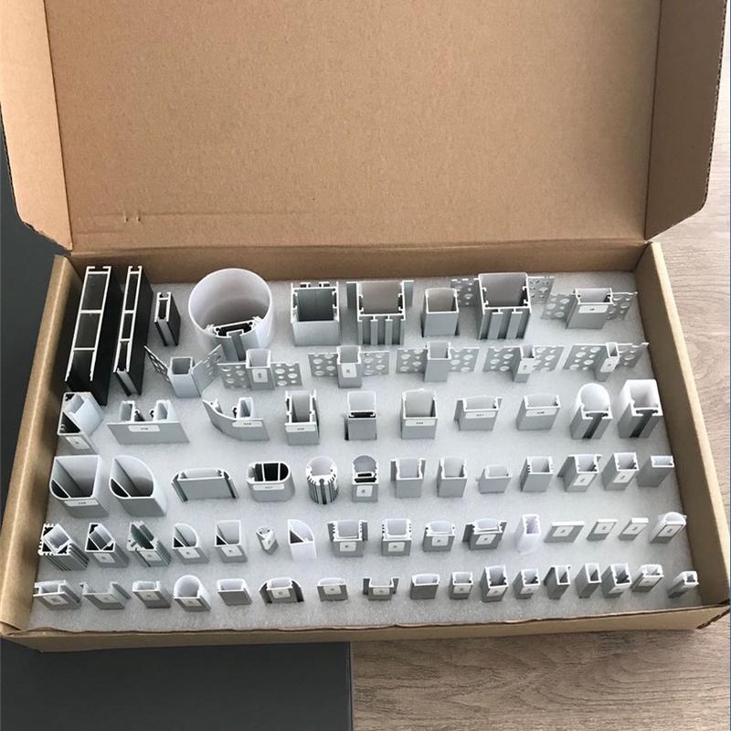 led灯条铝槽灯具外壳套件嵌入式灯槽罩子硬灯条外壳线条灯样品箱