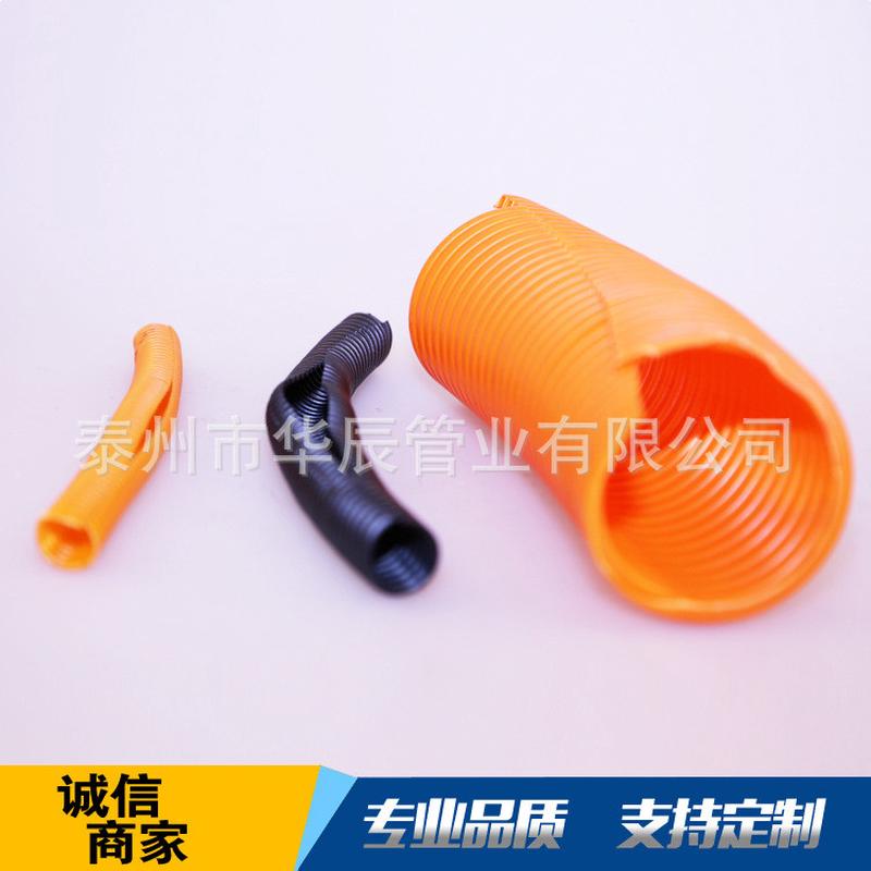 供应PE塑料波纹管耐高温尼龙电线套管复原性强柔软塑料波纹管