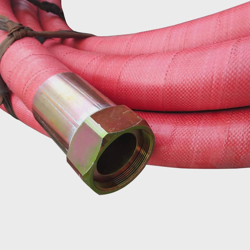 dn80法兰高压橡胶胶管管双层钢丝编织橡胶管大口径高压钢丝