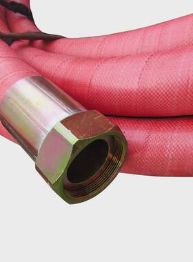 dn80法兰高压橡胶钢丝管双层钢丝编织橡胶管大口径胶管高压