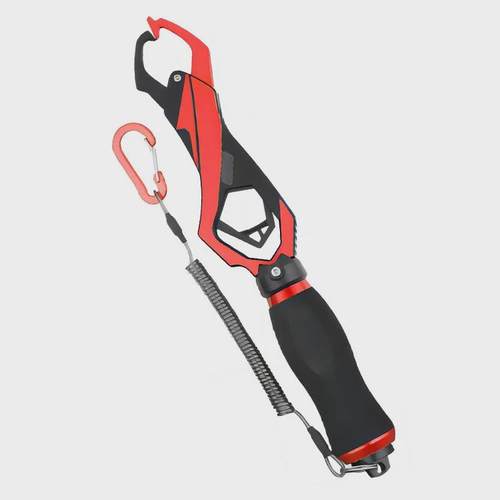 铝合金控鱼器厂家供应新品多功能铝合金带称控鱼器防滑手柄钓鱼钳