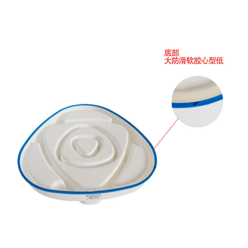 大量狗碗慢食盆防咽碗防溢宠物大狗健康碗迷宫进食智力益智食具