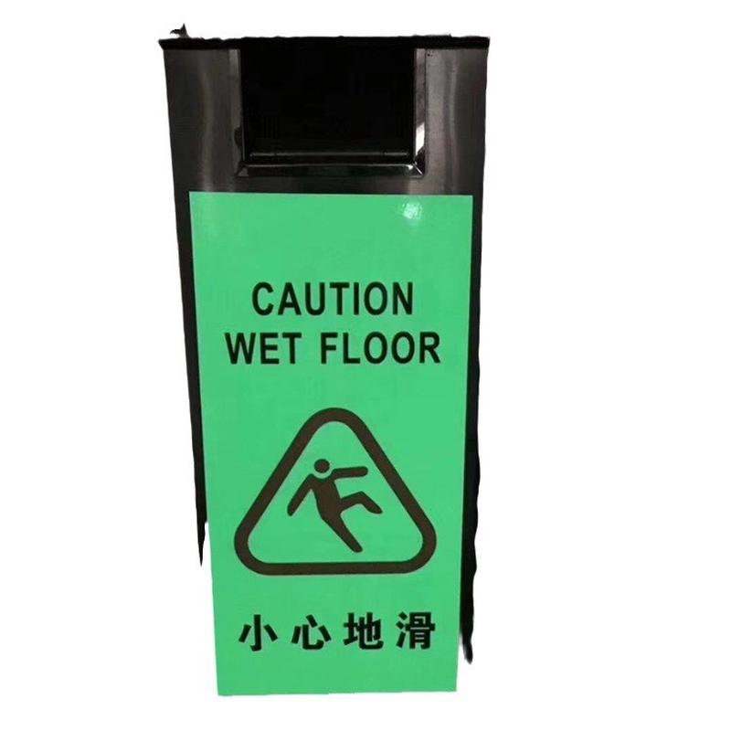 地下车库反光标识镭射贴纸标示牌光膜安全反光蓄反光路牌贴纸