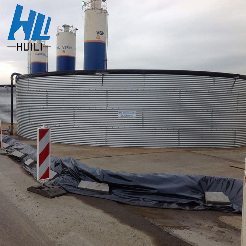 镀锌板养殖池1000L圆形农用灌溉用镀锌板储水罐波纹板水箱