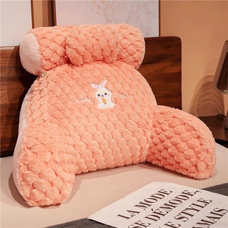 卡通龟蜜绒腰靠床头靠垫大抱枕靠枕靠背垫沙发床靠背腰靠护定制