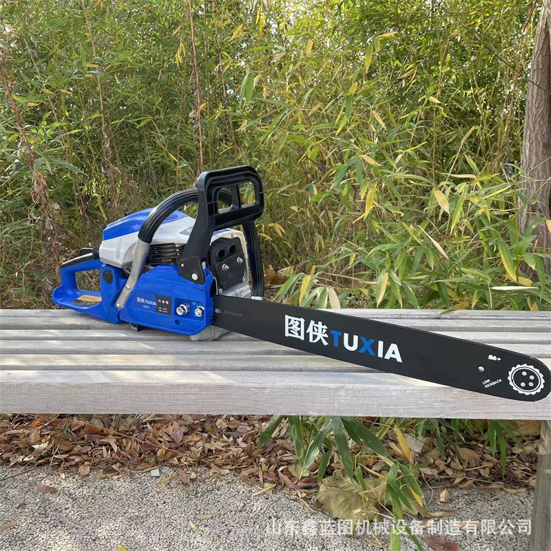 便携式二冲程伐木锯大功率清障摩托锯手提式电锯易启动园林锯