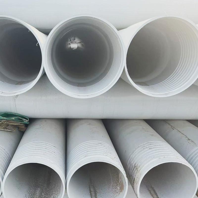 pvc丝扣打井管农业园林灌溉农村改造丝扣连接pvc现货管厂家打井