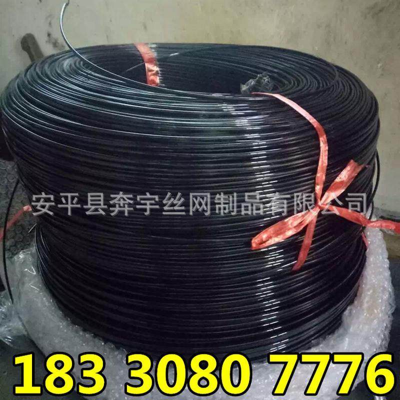 厂家规格黑色高强度聚酯塑钢丝塑钢线强度高寿命长现货供应全