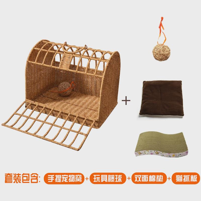 宠物航空箱猫咪仓鼠外出猫窝便携车载托运猫笼狗笼子小中型犬专用