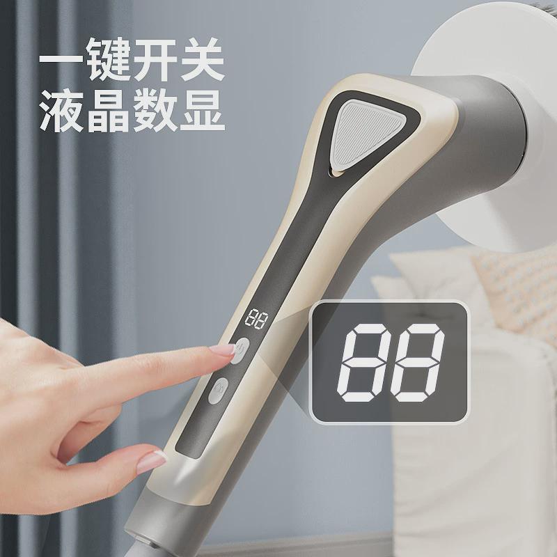 严选多功能电动伸缩清洁刷家用厕所清洁神器无线手持厨房清洁刷