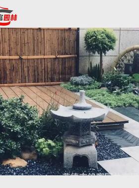 黑色砾石水磨石材黑色小石子园林铺路石材黑色砾石公园小路铺设