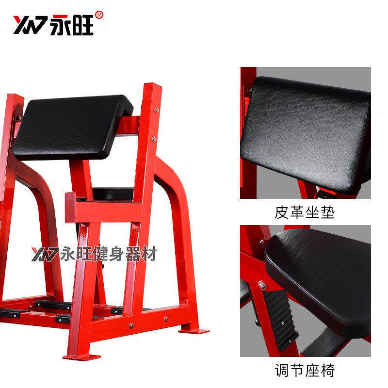 德州室内健身房健身器材械肱二头肌训练机牧师椅二头肌训练架私教