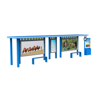 智能候车亭公交乡镇城市不锈钢候车厅公交站牌厂家站台仿古停靠站