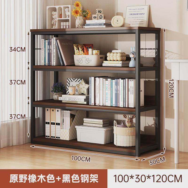 简易落地置物架卧室靠墙书桌收纳架多层储物柜子飘窗书架架子客厅,住宅家具,单个书柜,淘宝优惠券,粉丝福利购,淘宝优惠卷