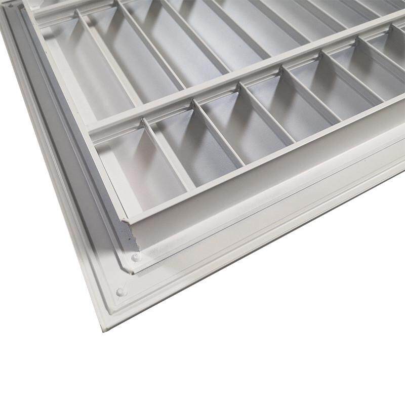 铝合金暖气罩地暖装饰百叶罩分水器检修挡板格栅百叶窗出风口