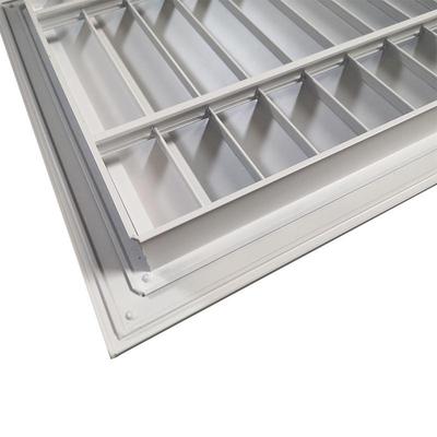 铝合金暖气罩地暖装饰百叶罩分水器检修挡板格栅百叶窗出风口