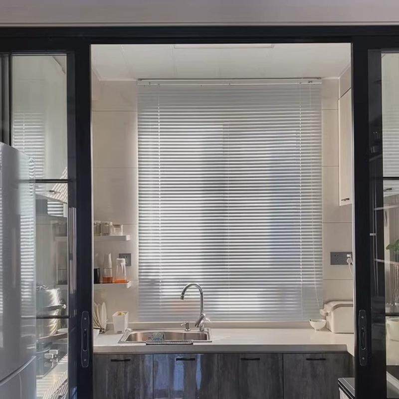 百叶窗帘卫生间窗帘浴室办公室窗户遮光升降卷帘调光厨房透气窗