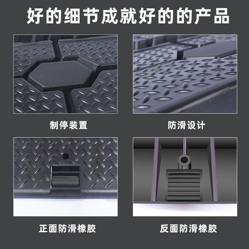 热销汽车保养坡道防滑塑料轿车维修工具保养坡道斜坡板阶梯换机油