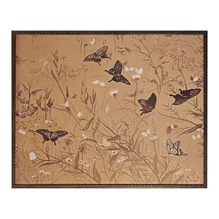 背后美学挂画客厅沙发宋代装饰画法式中国风复古中古风餐厅高端