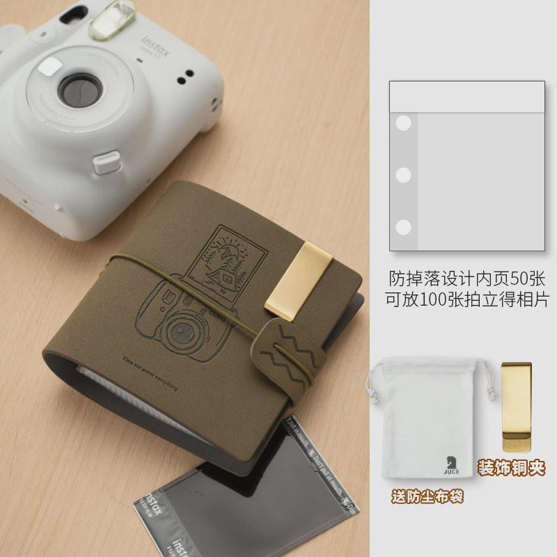 拍立得相册mini一宫格两宫格3寸迷你相册富士相纸收新款图片