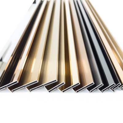 304不锈钢T型异型收边条木门墙板背景墙嵌入式不锈钢装饰线条