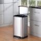 分类不锈钢垃圾桶脚踏家用厨房酒店办公室30升大号可印logo