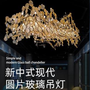 创意国外餐吊灯具金色 轻奢餐厅吊灯后现代高档饭厅吧台灯艺术个性
